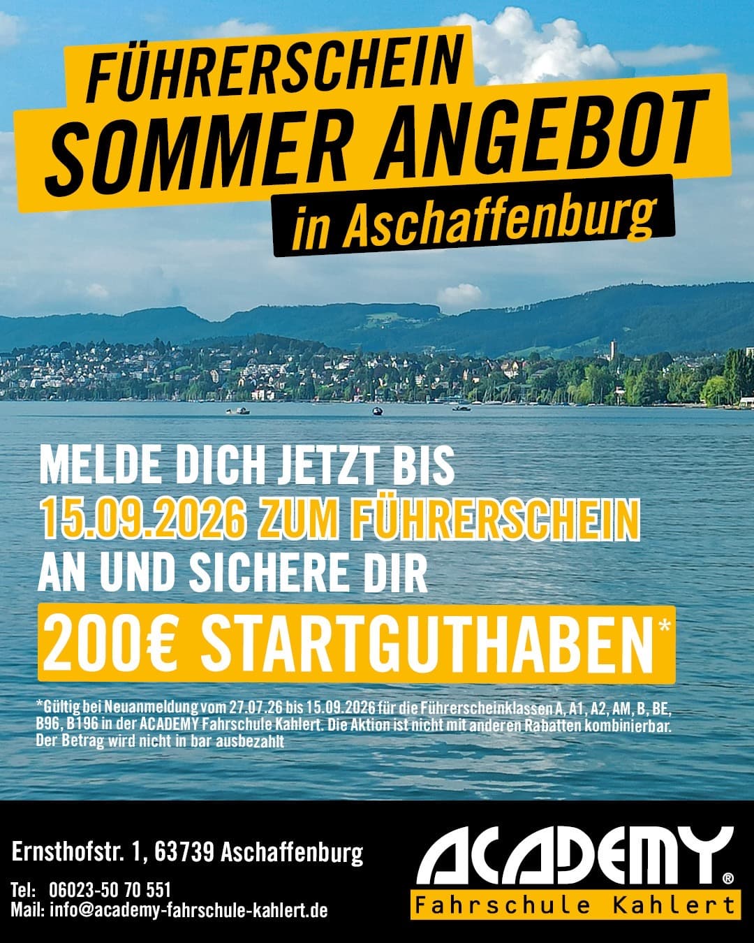 Sommer Angebot in Aschaffenburg