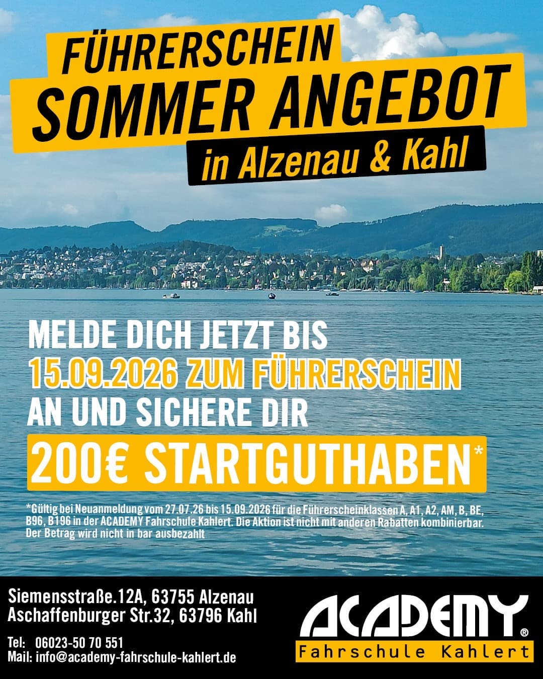 Sommer Angebot in Alzenau & Kahl